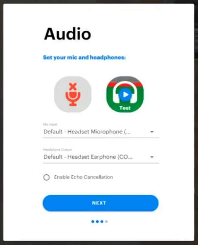 Tutorial - Audio Setup